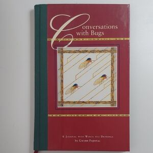 Bug Lovers Attn! Vtg 1993 Author Signed Bug Illustration Journal 1st Ed.